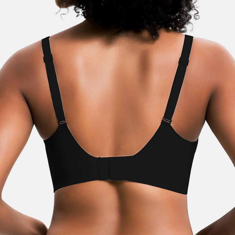 Experience Unmatched Comfort with VRCOMFY Deep V Wireless Push Up Bralettes – Perfect for Everyday Wear!